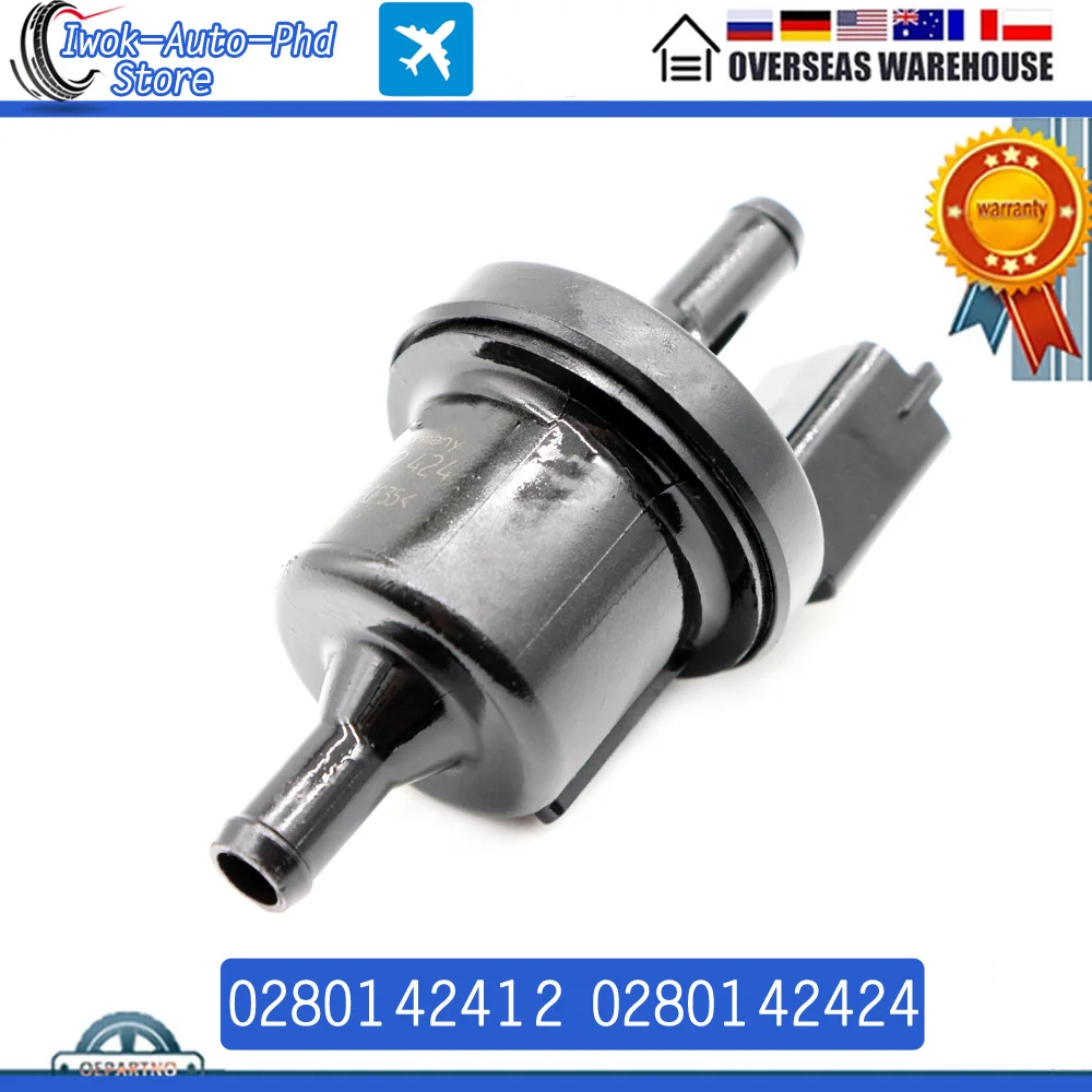 0280142412 0280142424 Car Vapor Canister Purge Solenoid Valve For Mazda 5 Volvo V50 C30 for Ford Focus 0 280 142 412