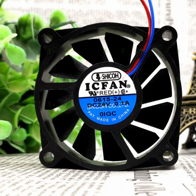 

H 1 pcs for ICFAN 0615-24 6 cm 24V 0.10A inverter disk chassis cooling fan