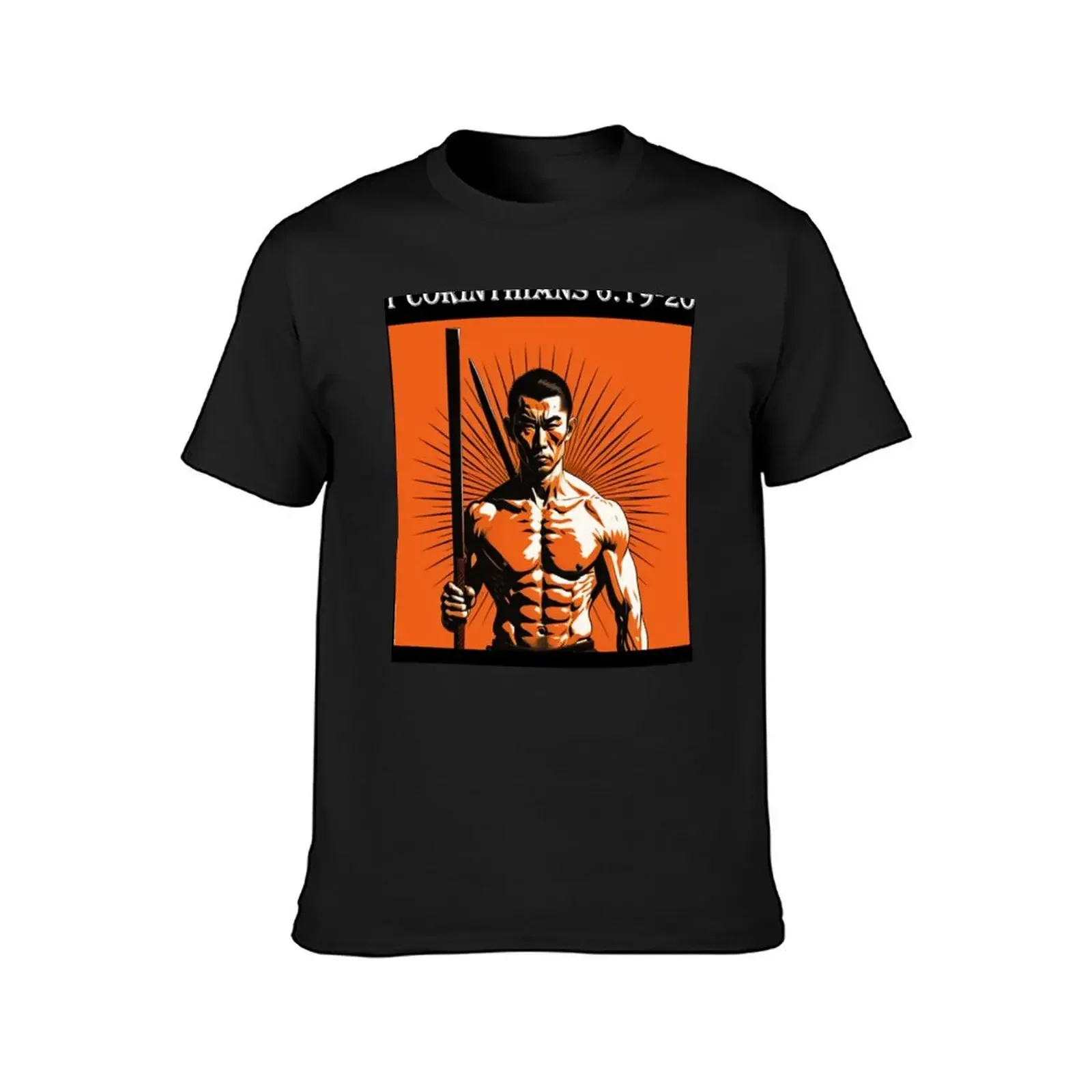 1 Corinthians 6:19-20 (1) - Yukio Mishima T-Shirt customs anime Aesthetic clothing oversized t shirt for men