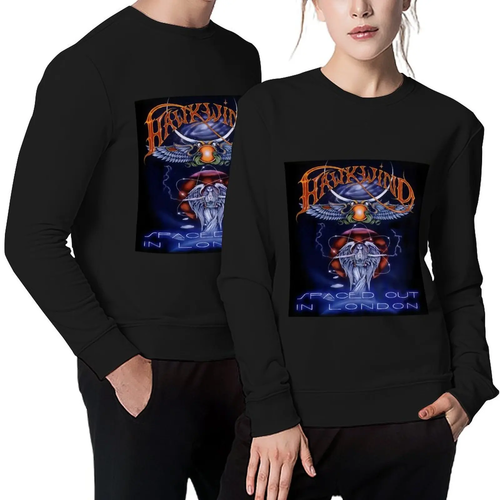 

Hawkwind Spaced Out in London Pullover mens clothing autumn autumn new products anime clothes sweatshirt