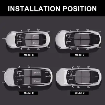 Pro Tesla Model Y Model 3 Highland Ultra-Bright Interiérové osvětlení prostoru pro nohy kompatibilní s modely 3/Y/S/X Sada LED žárovek pro interiér 10 nejlepší prodej Příslušenství Tesly - №9