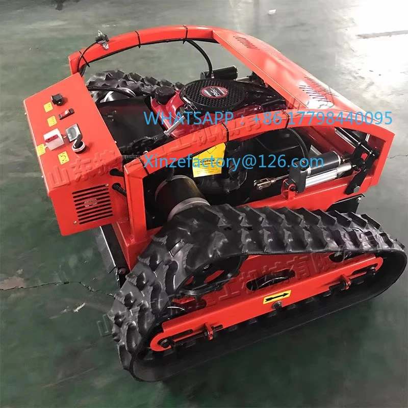 เครื่องตัดหญ้าแบบสายพานควบคุมระยะไกลที่ปรับแต่งได้