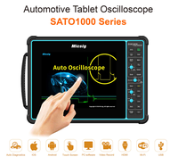 Micsig Oscilloscope/Current/Votagle probe STO1004 STO2002 8'' TFT-LCD Full Touch screen Oscilloscope 4 channel Digital 100MHz