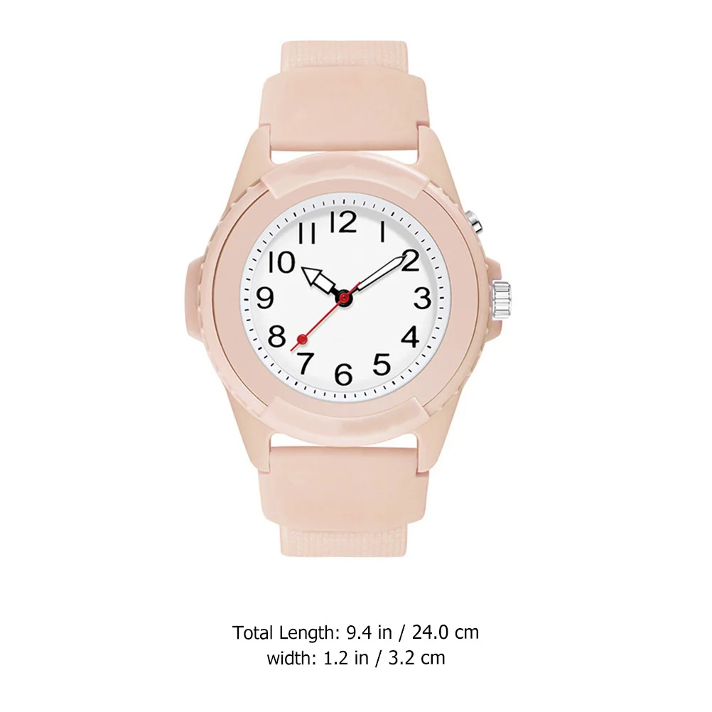 Digital Sports Watch Durable Tpu Strap Waterproof Luminous Wrist Watch Adjustable Band Outdoor Sports
