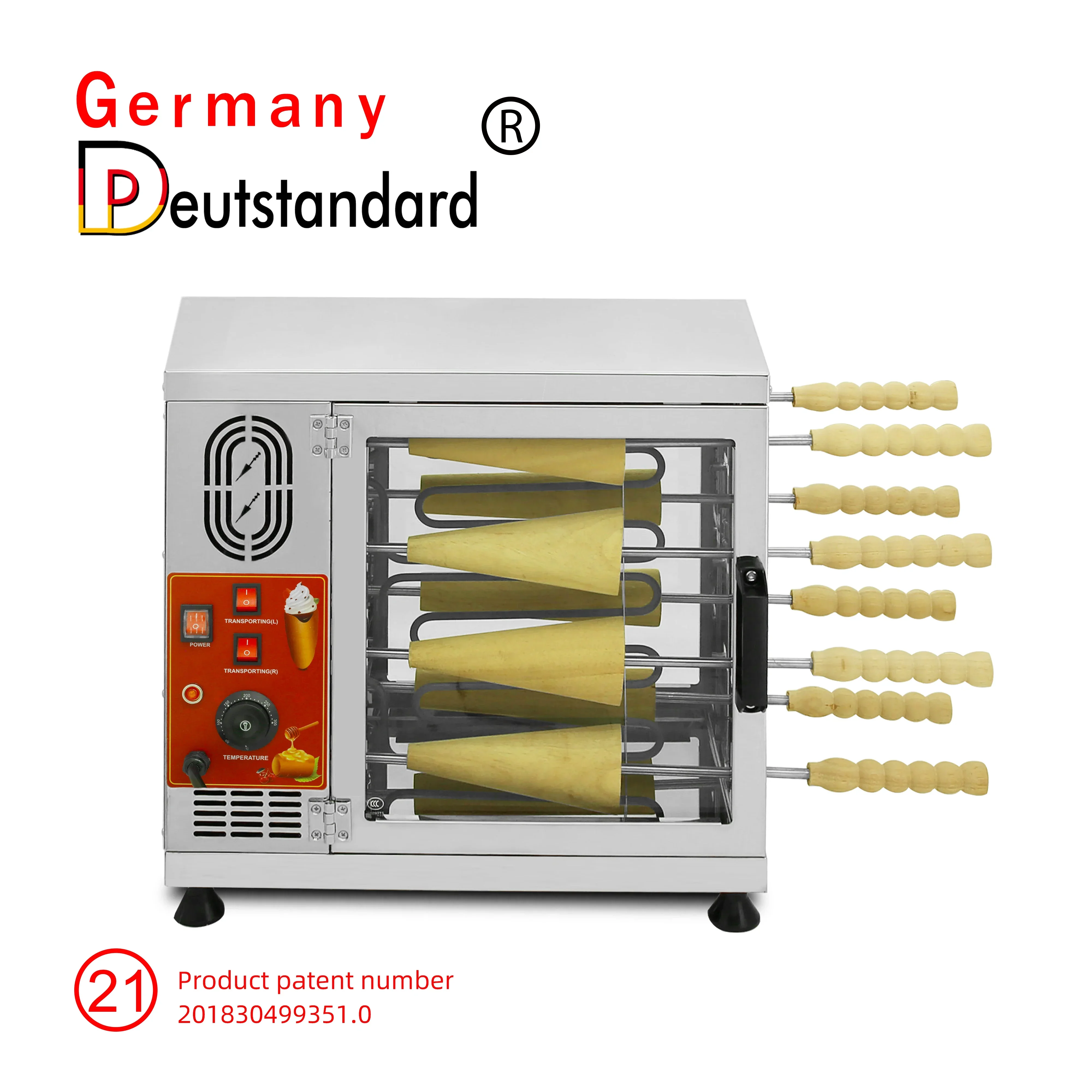 In Stock Kurtos Kalacs Chimney Cake Grill Oven Machine