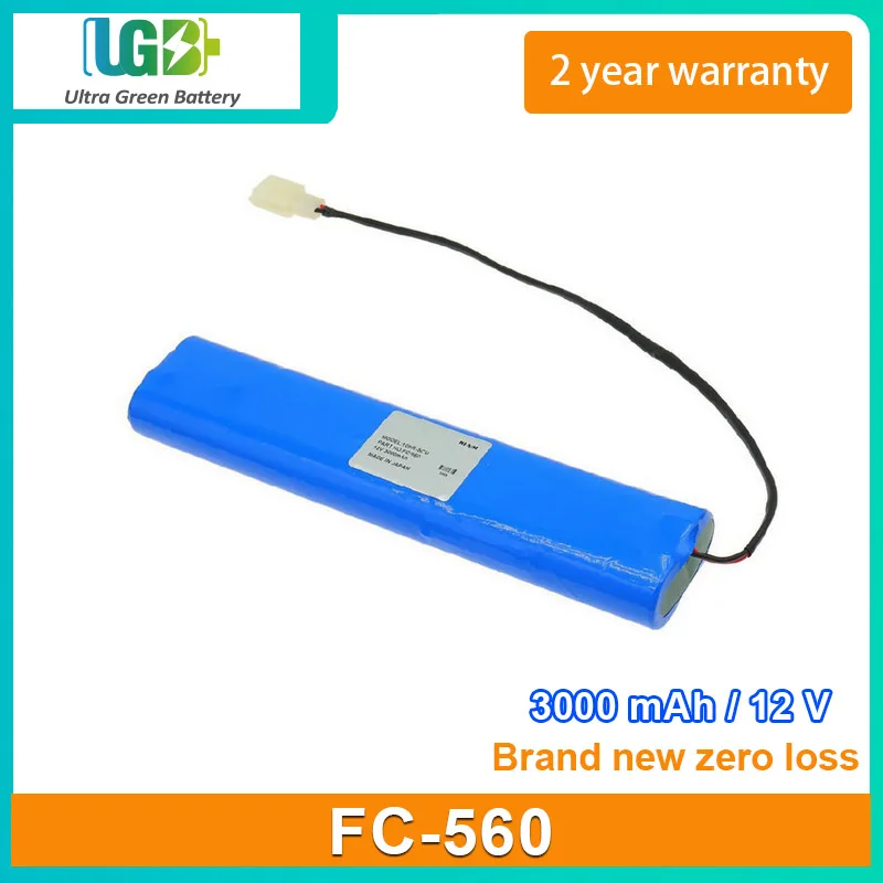 

UGB New battery For Fukuda FC-560 medical Battery 12V 3000mAh