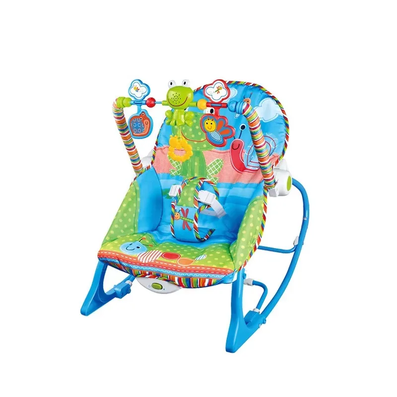 Baby electric rocking chair 0-2 years old baby toy rack baby toy chair with music recliner