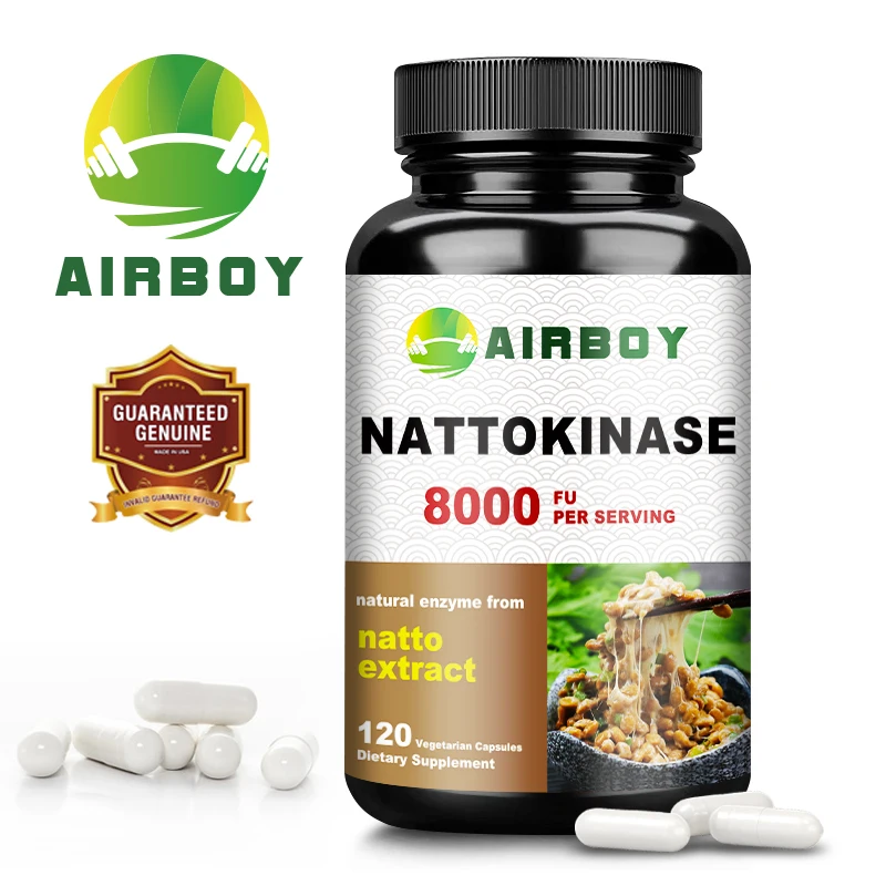 Nattokinase Supplement - Promotes Overall Heart and Cardiovascular Health