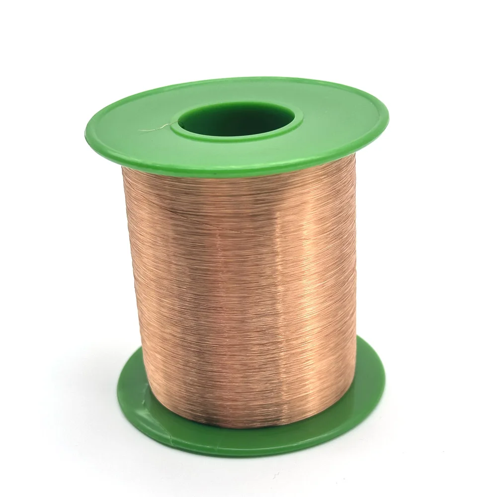 500g QA-1-155 2UEW 0.04 0.05 0.06 0.08 0.1 0.15 0.16 0.18mm Wire Enameled Copper Wire Magnetic Coil Winding High Temper