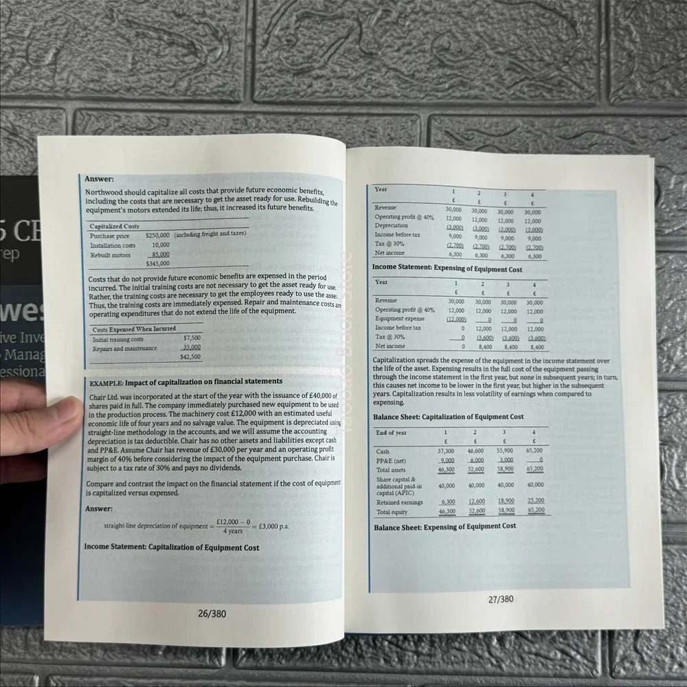 Imagem -04 - Claesernotes Notas de Inglês Notas de Imposto Registro Financeiro Chartered Métodos Quantitativos Livro de Texto de Edição de Papel Nível 2025