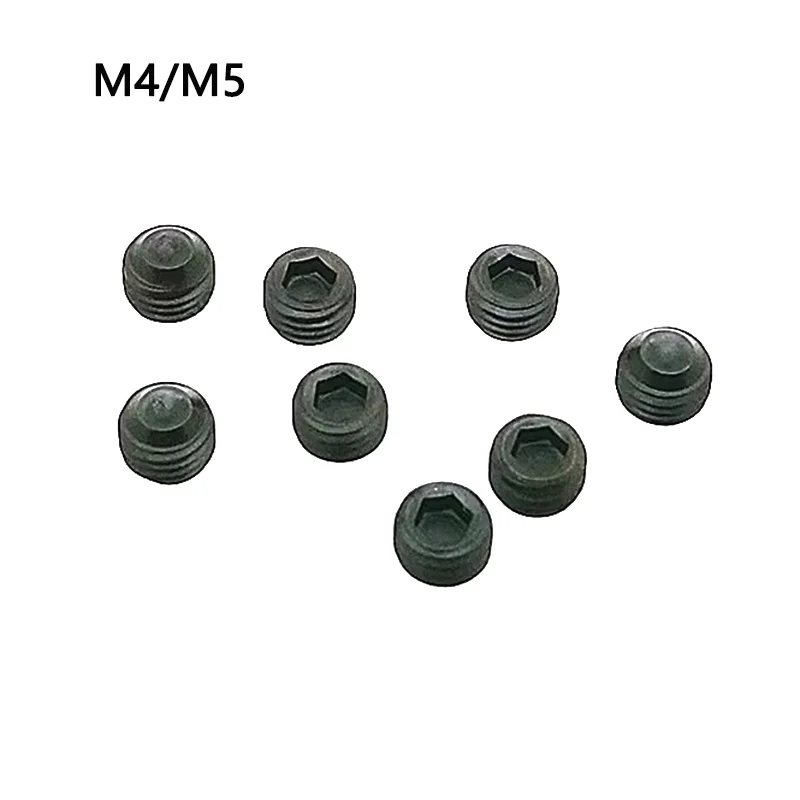 20pcs 12.9 Grade Extended Fine Boring Bar Fine-thread Screw Hex Socket Side-Lock CNC Lathe Machine Tools Holder Set Screws