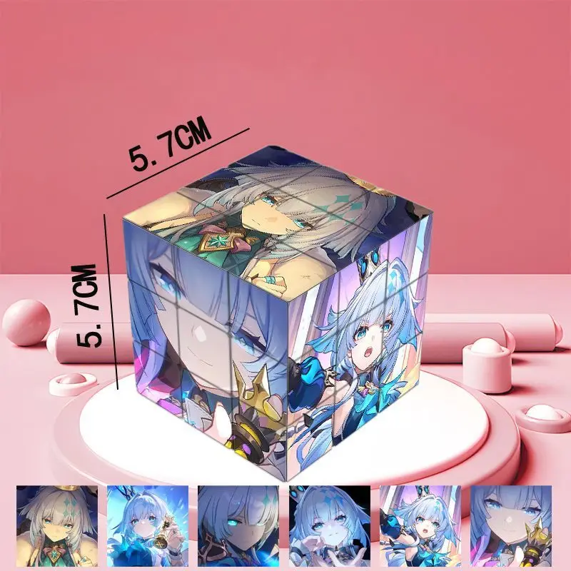 أنيمي هونكاي ستار السكك الحديدية سيريدا المكعب السحري تويست لعبة لغز سرعة مكعب التعليمية تململ سرعة مكعب اللعب هدية عيد ميلاد