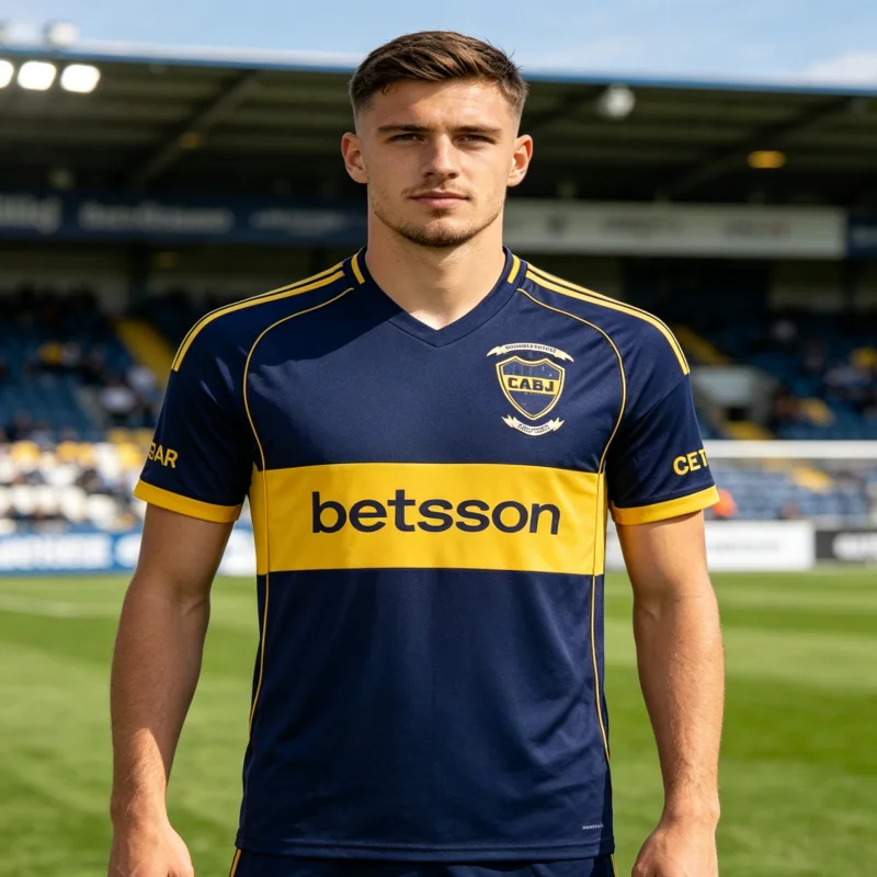 Camisetas de Manga Corta con Estampado 3D para Deportes al Aire Libre Boca 2026, Ropa de Moda para Padres e Hijos