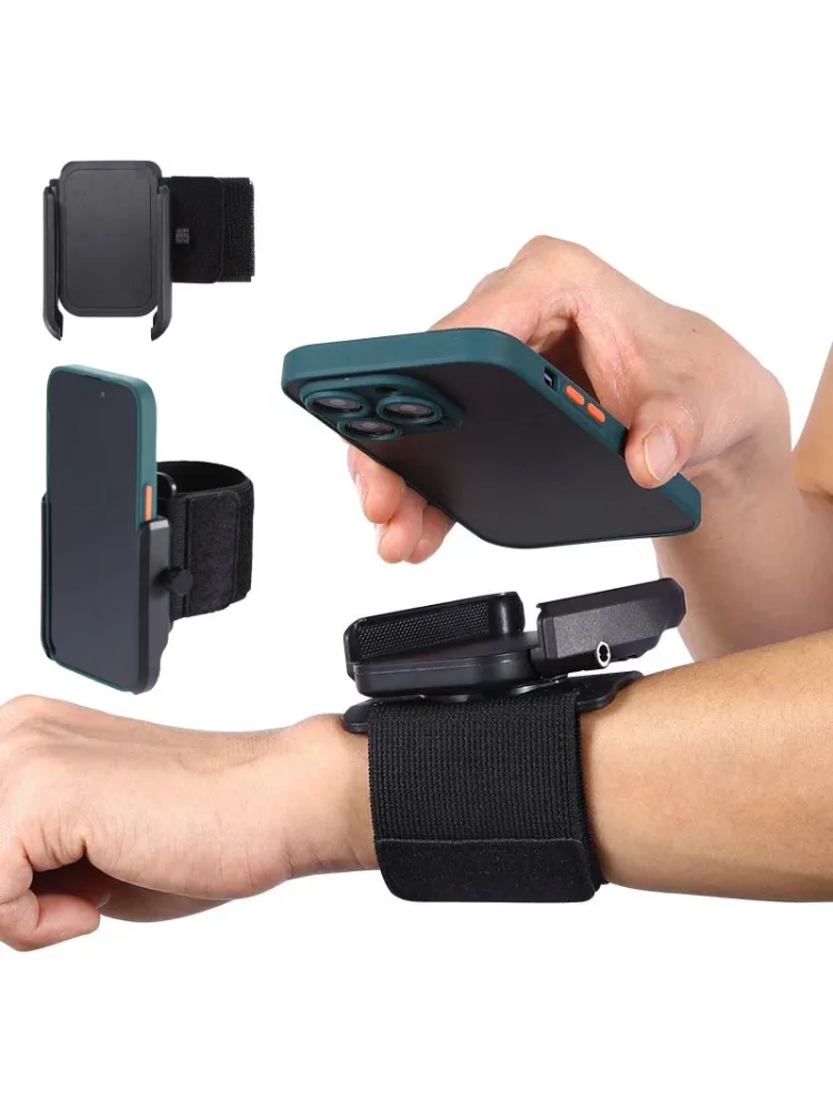 AliExpress NONE Multi-function Phone Holder for Car 360 Rotation Wristband Mobile Support Universal Phone Stand For Sports Cycling Motorcycle