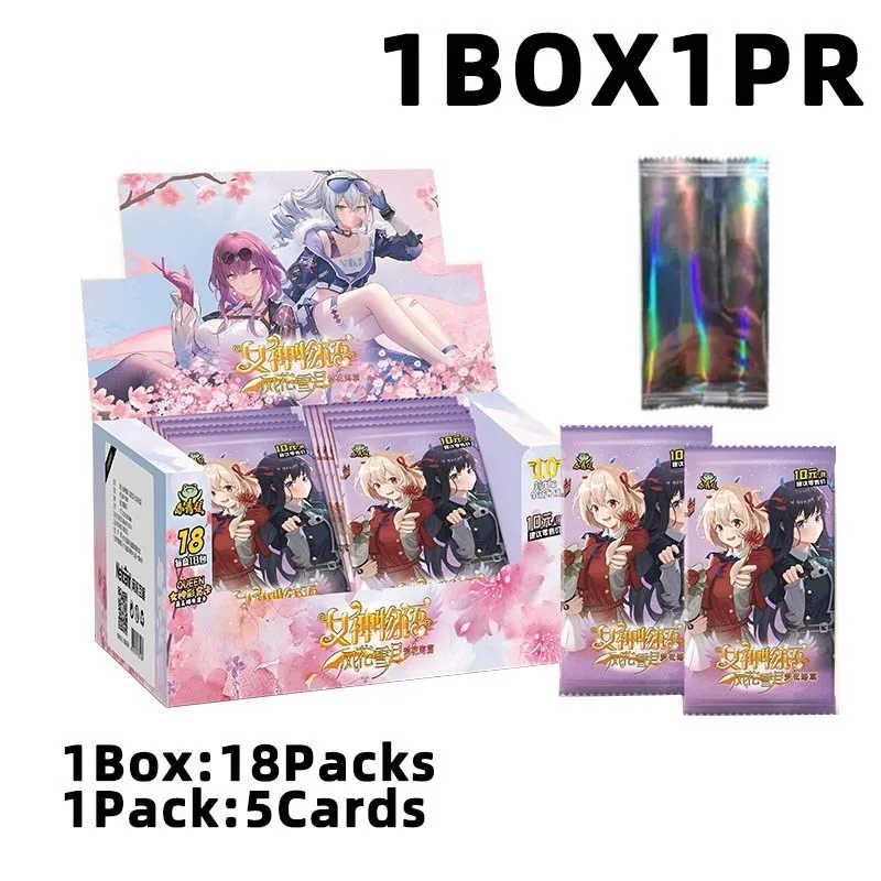 Goddess Story Collection Cards Booster Box 10m05 Rare Anime Playing Game