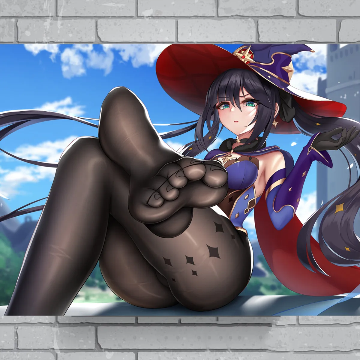 Genshin Impact Game Poster Canvas Painting Wall Poster Sexy Poster Anime Poster Wall Sticker Wall Decor Home Decoration Painting