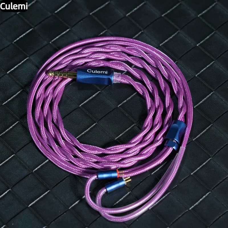 Culemi-07 2-Kern Kopfhörerkabel 2,5/3,5/4,4mm MMCX/QDC/0,78 2Pin 6N OCC Ersatz Upgrade Symmetrisches Kabel – Detail 2