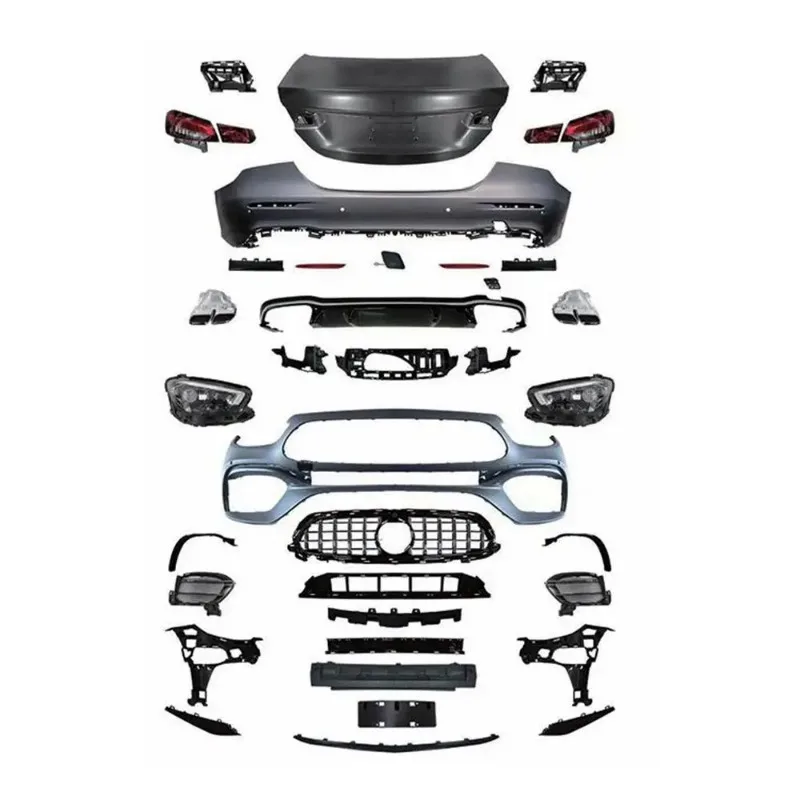 Car Modification E class W213 Upgrade AMG63 Full body kit Bumper  Diffuser Headlight Assembly kit For Mercedes Benz E class W213