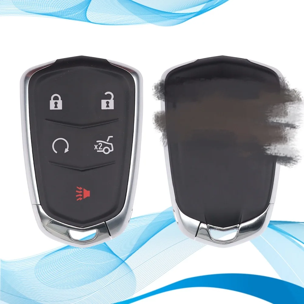 レオ FCC:HYQ2AB/HYQ2EB 315/433MHz ID:46CHIP 車 Samart リモートキー オリジナルキー用 キャデラック エスカレード ATSL CT6 ESV XTS CTS CT6