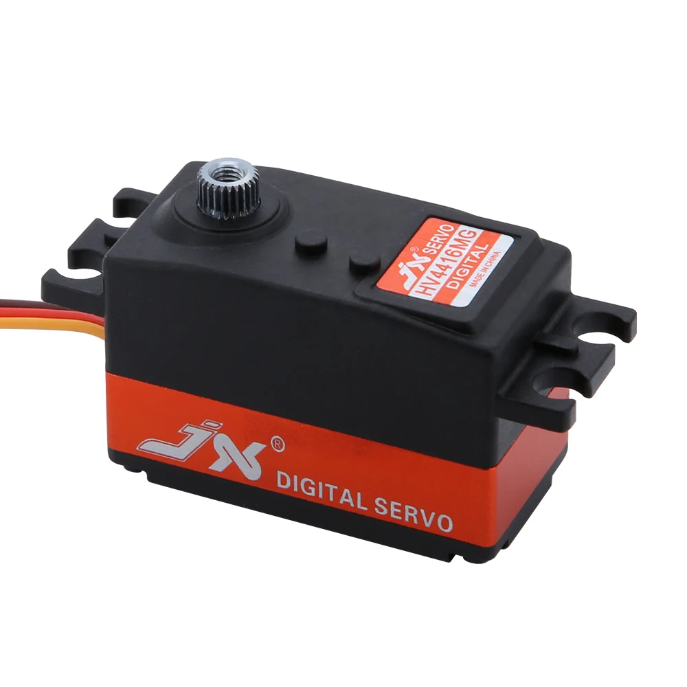 JX PDI-HV5535/6235/4416MG 35KG waterdichte digitale servo-metalen tandwiel hoog koppel voor RCCars, boten robotica en industriële toepassing