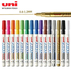 1pcs Japan UNI Paint Marker PX-21 Color Oil-based Permanent 0.8-1.2mm Tire Touch Up Painting Waterproof Graffiti Art Supplies