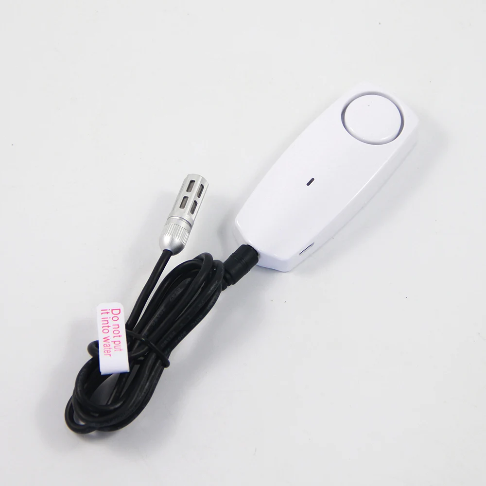 External Probe Temp Humidity Sensor Smart Home High Low Value Alarms Thermometer Hygrometer Detector