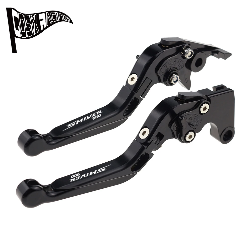 

Fit SHIVER 900 17-20 SHIVER 750 16-17 SHIVER/GT 07-16 Motorcycle Folding Extendable Brake Clutch Levers Adjustable Handle Set