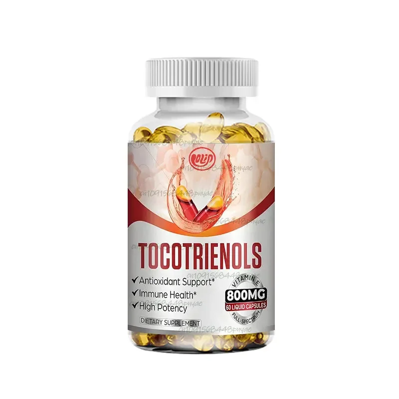 Full Spectrum Tocotrienol Complex Supplement, Vitamin E-tocotrienol 800mg, Antioxidant, High Absorption Rate -60 Capsules