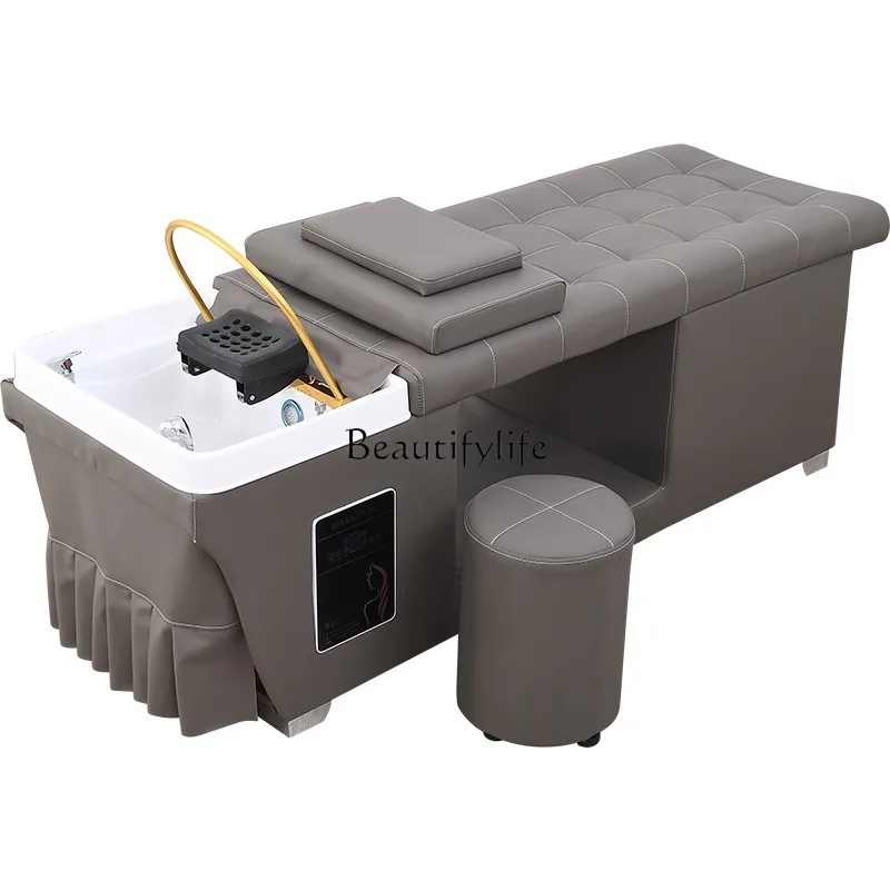 

02-Hair treatment shampoo bed barber shop special moxibustion fumigation Thai massage hydrotherapy ear bed