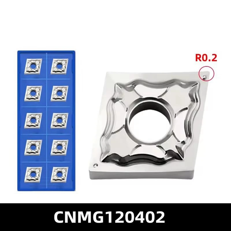 CNMG 120402   HA H01 CNMG 120402   Drehwerkzeuge für AL CNC-Drehschneider, 10-teiliger Plattenschneider