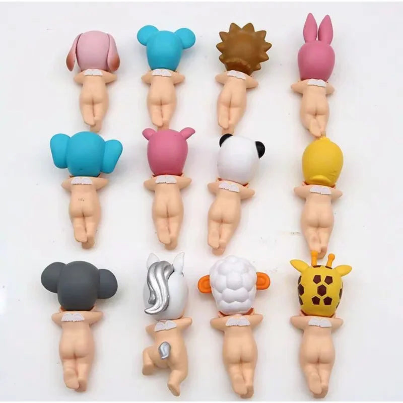 소니 엔젤 재고 누워 히퍼 액션 피규어, 귀여운 신비한 서프라이즈 장난감, 애니메이션 모델 인형, 어린이 크리스마스 선물