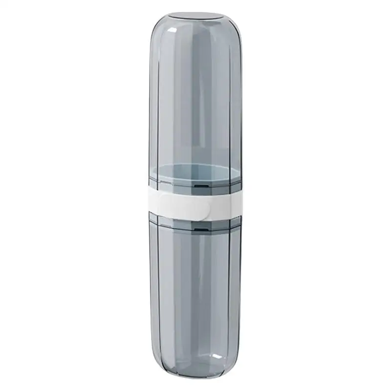 Toothbrush Travel Case Covered Toothbrush Toothpaste Holder Dustproof Toothpaste Storage Container Leak-Proof Design for Hygiene