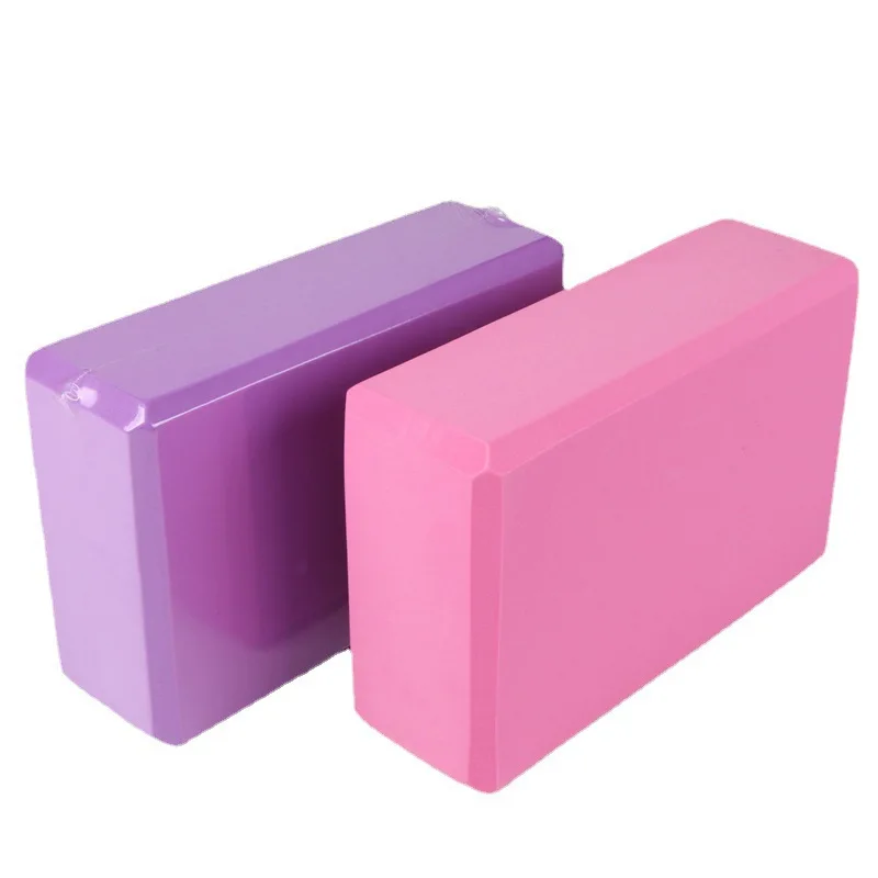 1PCS EVA Gym Blocks Foam Brick Training Exercise Fitness Equipment Dance Yoga Auxiliary Tool Stretching Body Shaping Yoga Blocks