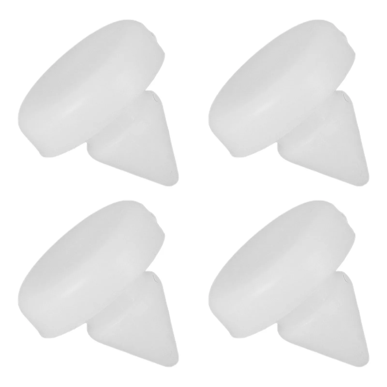 

4pcs Brake Pedal Stop Pad Abs Pc Durable Enhanced Driving Safety Automotive Brake Switch Stopper For Clutch Pedal Replacement