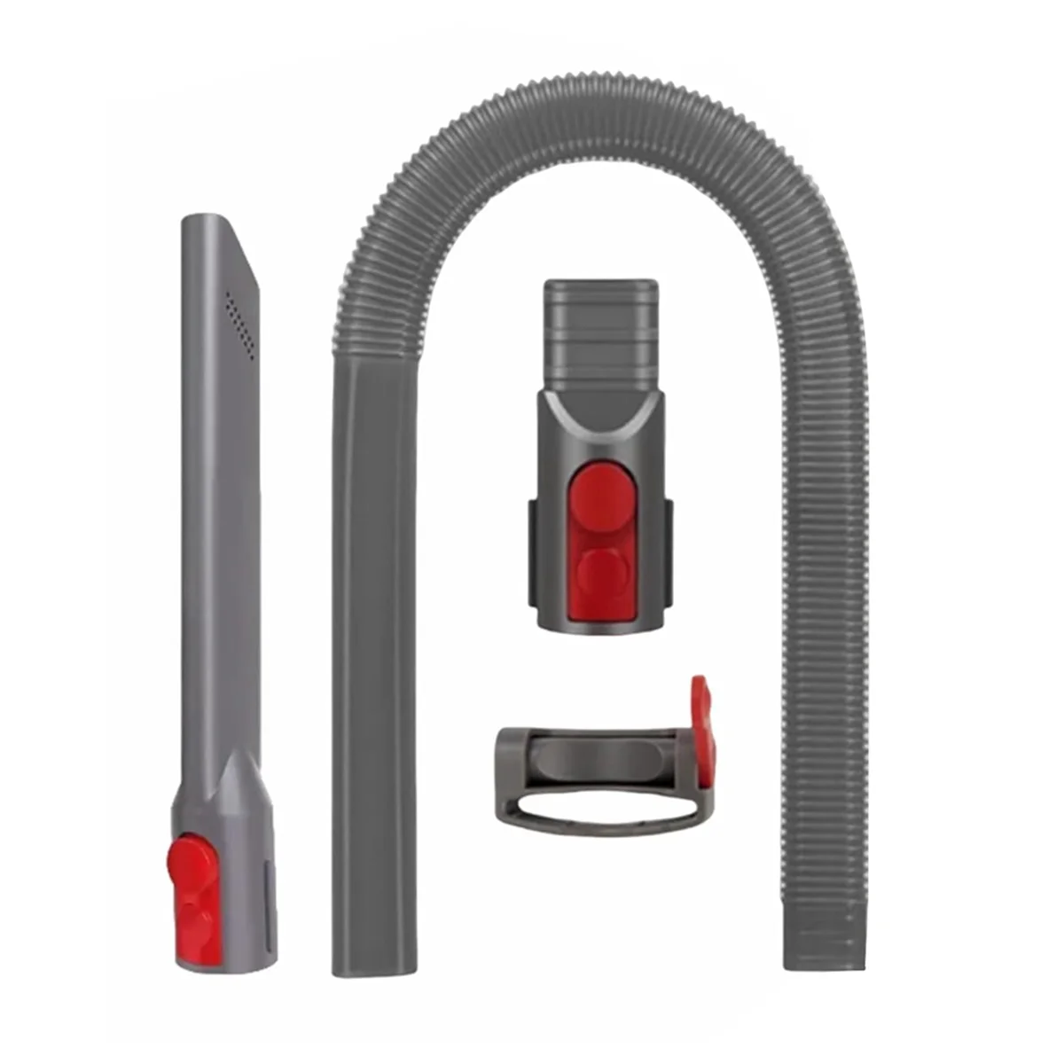 Kit de limpeza de ventilação do secador para v15 v11 v10 v8 v7 aspirador de pó secador removedor de fiapos mangueira flexível e ferramenta de fenda