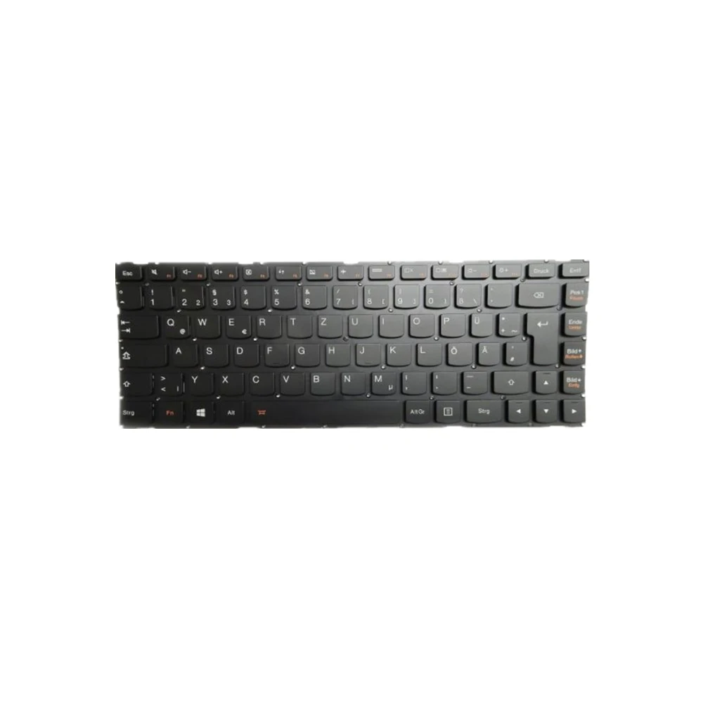 

Новая сменная клавиатура для ноутбука LENOVO для IDEAPAD 300S-14 300S-14ISK, цвет черный, без рамки, американская английская раскладка