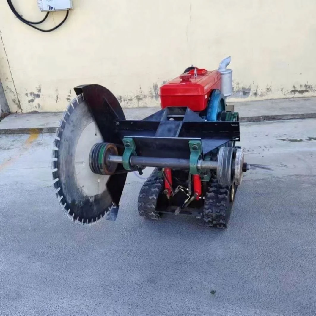 Manufacturer  50Cm Depth Concrete Road Asphalt Track Type New Remote-Controlled Cutting Machine Wholesale