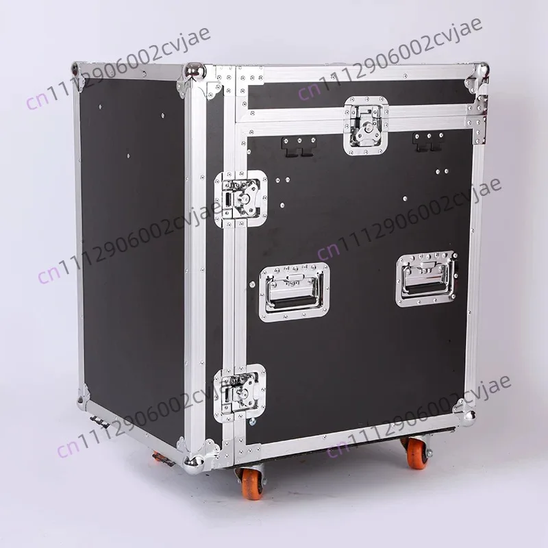 Customized 12U 16U Amplifier Flight Case Cabinet Stage Audio Mixer Equipment Cabinet Shockproof Flight Rack