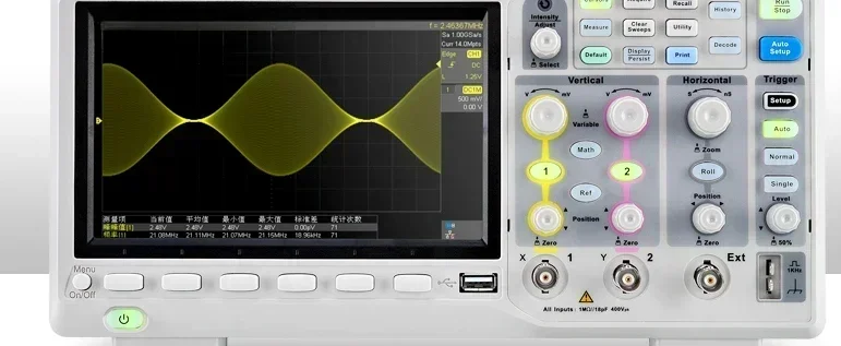 

High precision digital oscilloscope 1104/1202X-C dual/four channel 200M bandwidth Hot sales