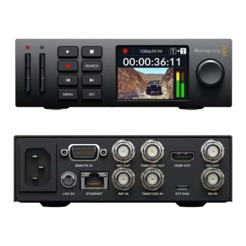 

NEW Mini ultra MD Recorder Broadcast Deck LCD Monitor the Smallest Video Switchers