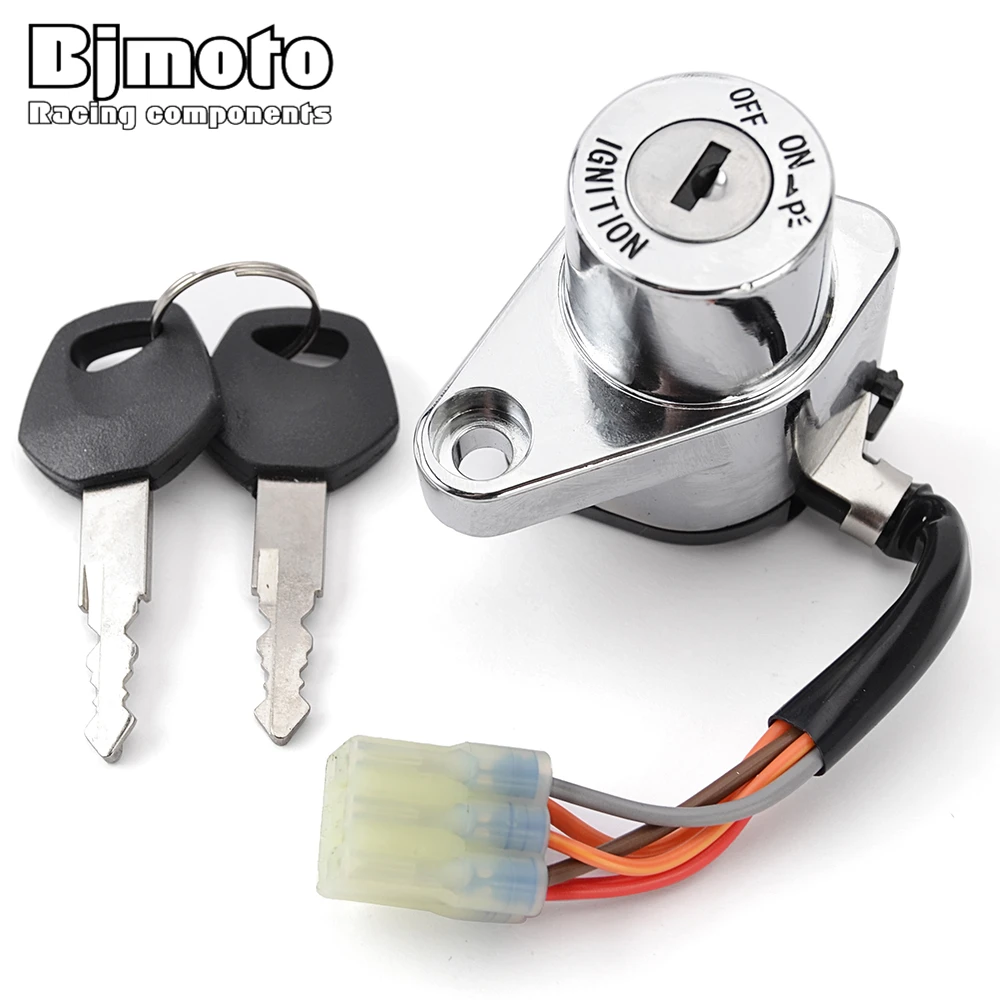 Motorcycle Ignition Switch with Key For Suzuki VL250 Intruder LC 2000-2012 VL1500 Boulevard C90 05-09 VZ800 Marauder 1997-2004 view 3