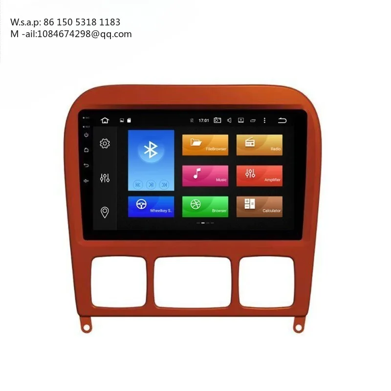 Octa Core Android 10.0 HD 1024x600 Car DVD GPS Radio For S Class W220 S280 S420 S430 S320 S350 S400 S500 S600