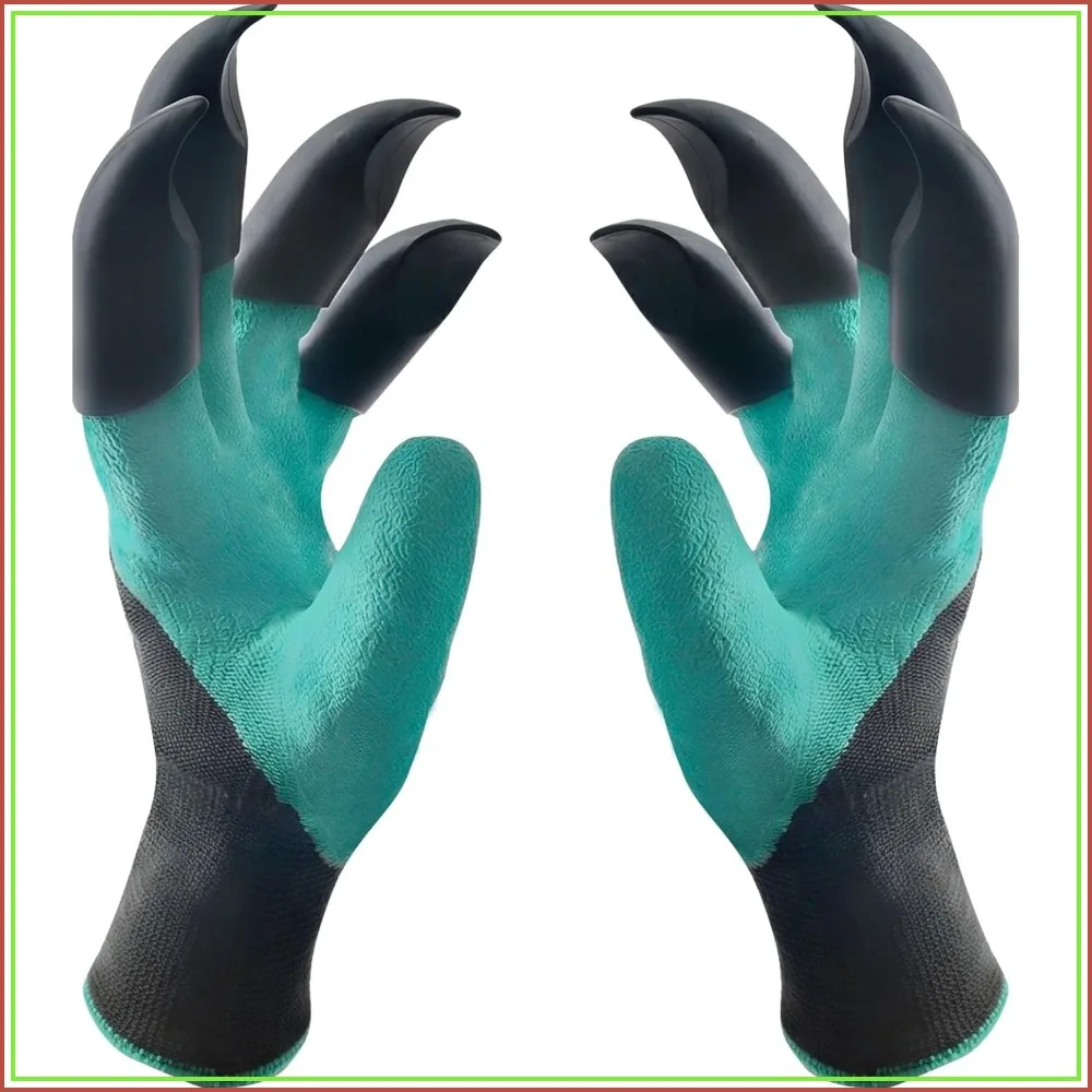 Waterproof Gardening Gloves with Claw for Planting