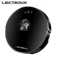 LIECTROUX laser automatic navigation vacuum cleaner smart home sweeping robot APP electric control water tank cleaning machine