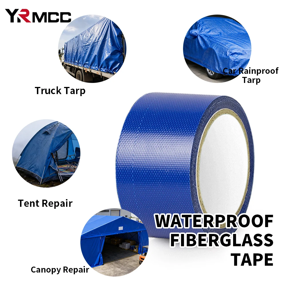 Rv خيمة ملصق القماش المشمع شريط لاصق سيارة التخييم ملحق التصاق قوي التخييم اكسسوارات متنقل Campervan الأدوات #5