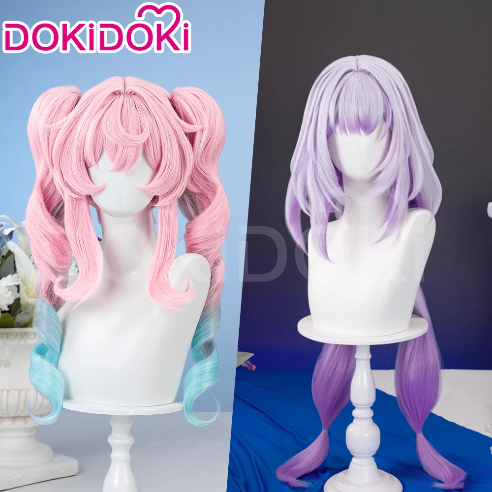 Castorice Hyacine Wig Game Honkai: Star Rail DokiDoki Women 100cm Long Hair Castorice Cosplay Free Cap