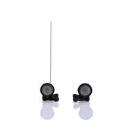 A-pillar Spotlight With Antenna Side Searchlight For 1/18 Rc Crawler Traxxas 1/18 Trx4m Defender/bronco/k5 Fms24 Scx24 Upgrade