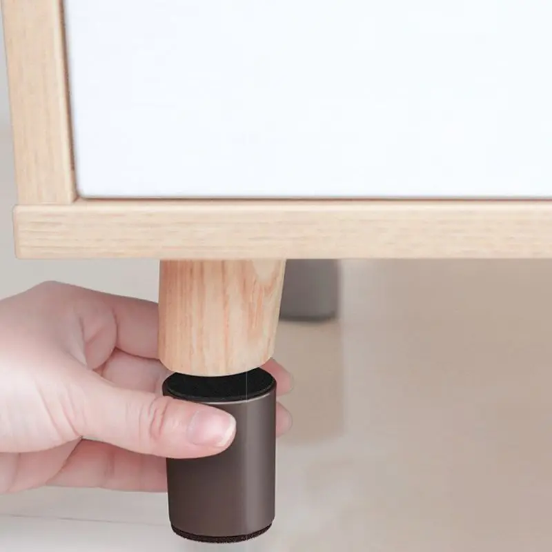 4 Cái/bộ Đồ Chân Miếng Lót Vuông/Vòng Bàn Chân Đế Sofa Chân Raiser, nhà Tủ Giường Chân Đệm Nuôi Thảm