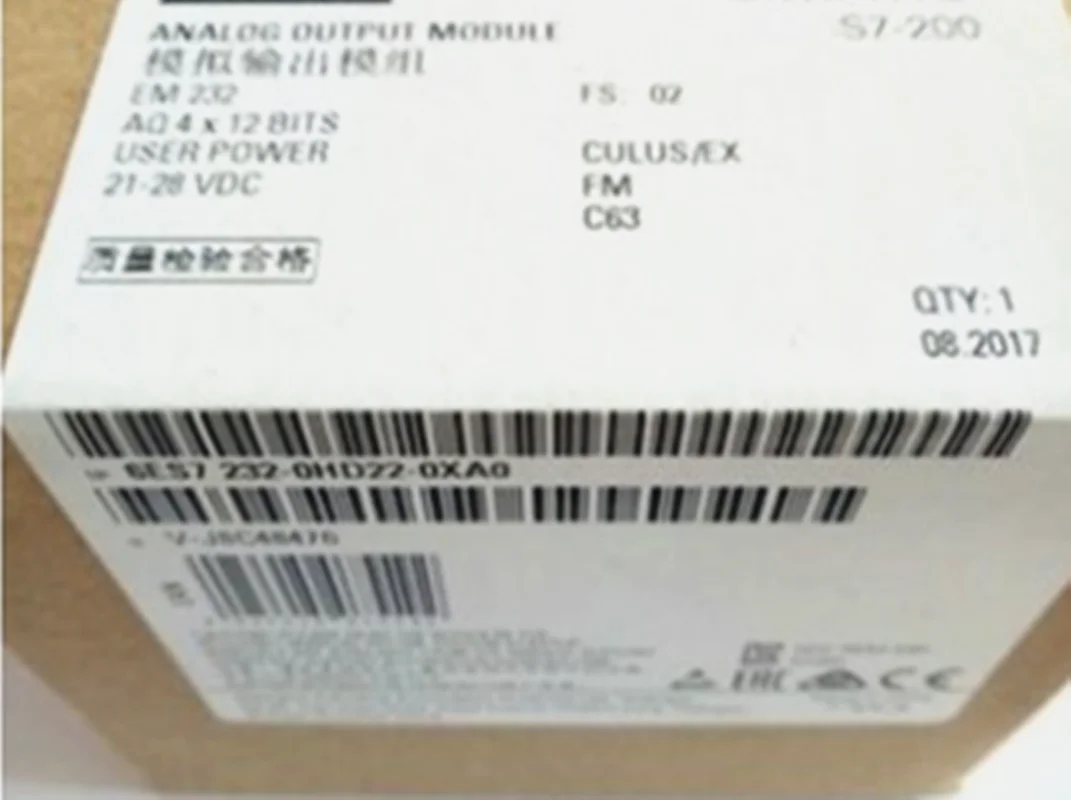 New Original 6ES7 232-0HD22-0XA0  6ES7232-0HD22-0XA0 One Year Warranty Warehouse Spot Fast Delivery