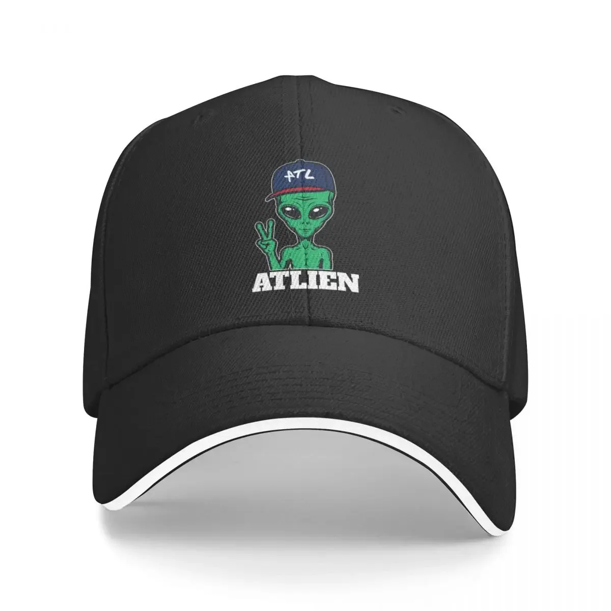Atlanta Green Atlien Baseball Cap Hat Luxury Brand Hip Hop For Men Women's